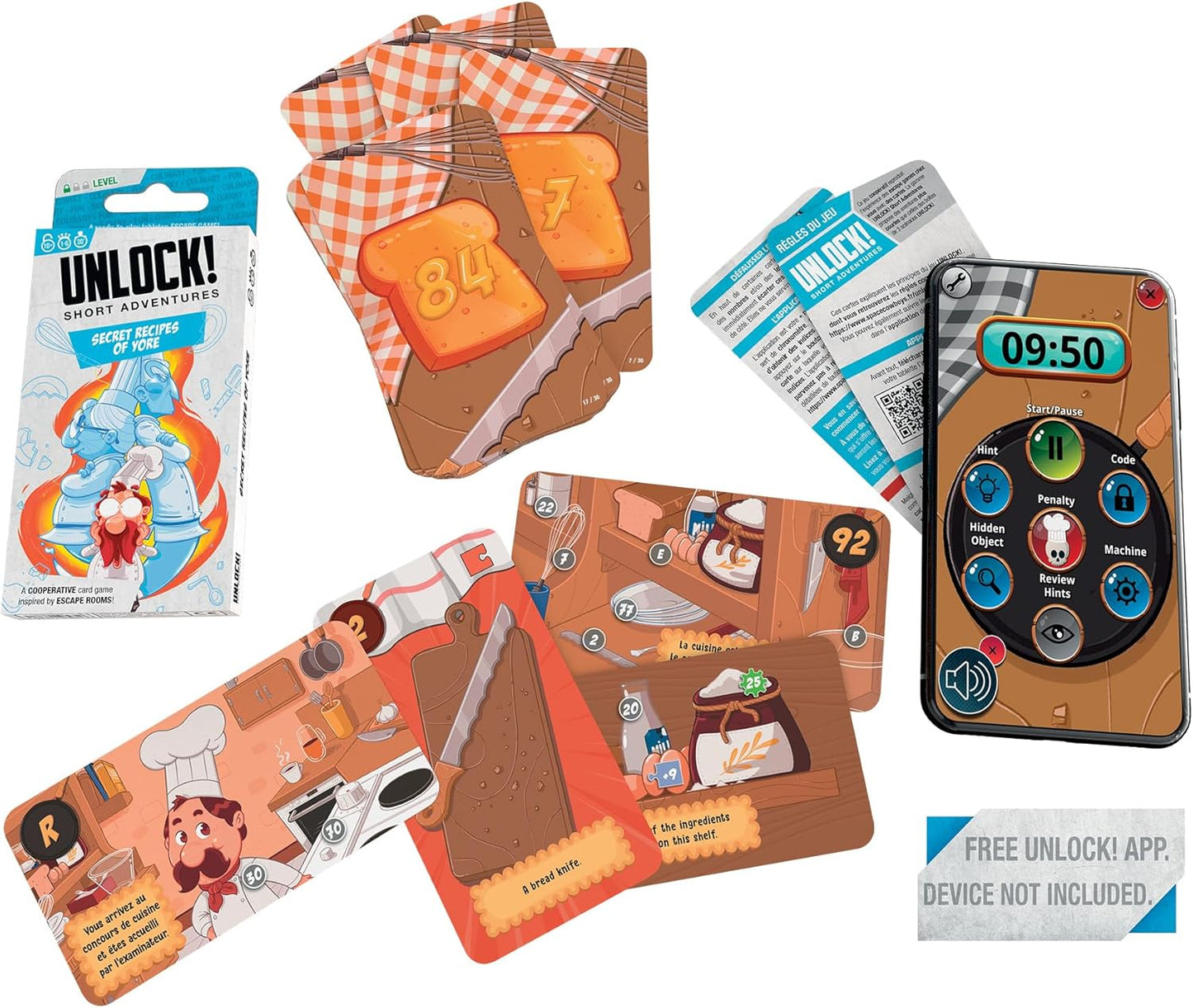 UNLOCK! - SHORT ADVENTURE #1: SECRET RECIPES OF YORE - 1 PACK - WiredVillage Games - Wiredvillage Games