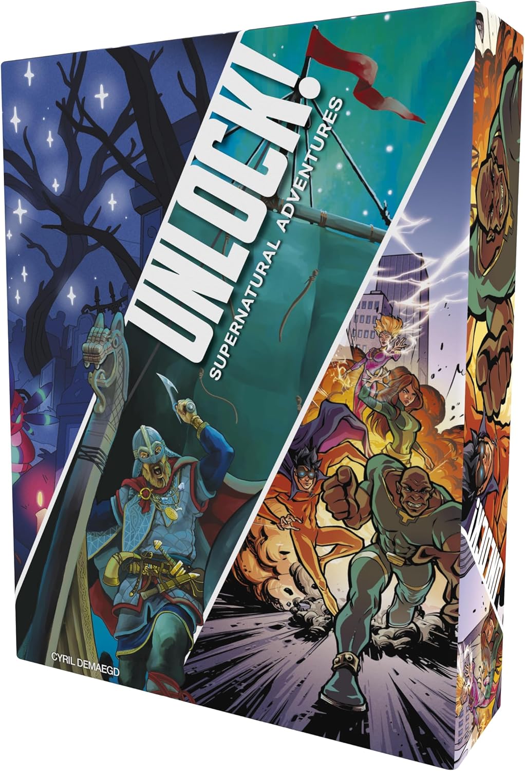 Unlock! Supernatural Adventures - WiredVillage Games - Space Cowboys