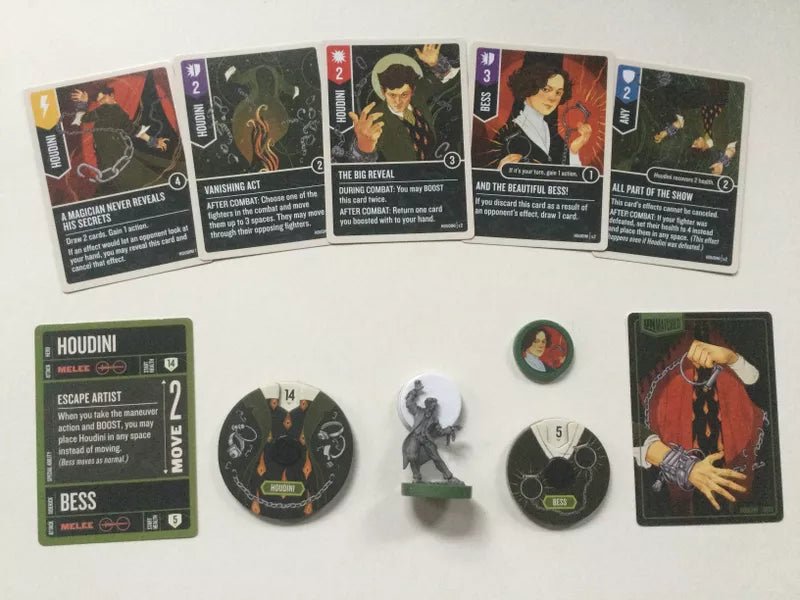 Unmatched: Houdini Vs The Genie - WiredVillage Games - Restoration Games