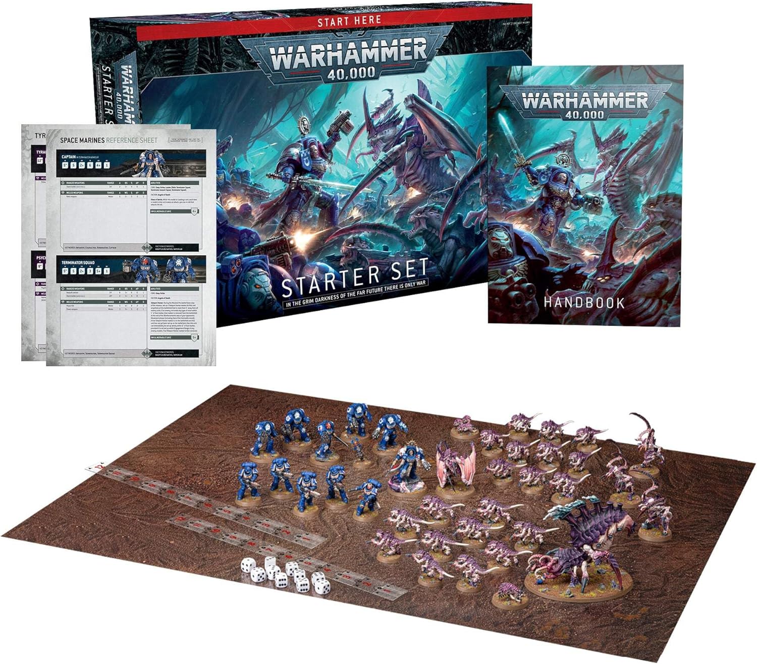 Warhammer 40,000: Starter Set - WiredVillage Games - Games Workshop