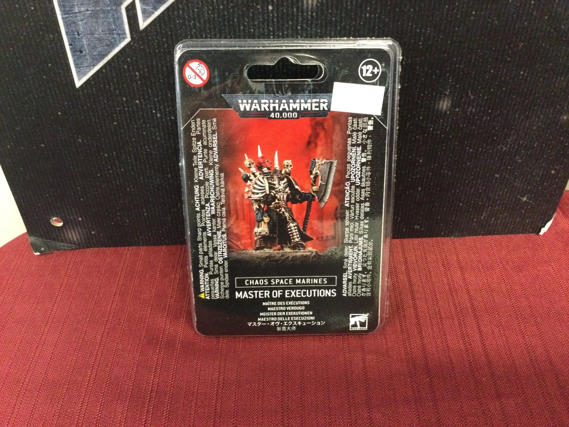 Warhammer 40k Chaos Space Marines Master of Executions - WiredVillage Games - WiredVillage Games