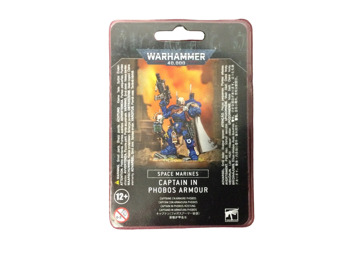 Warhammer 40k Space Marines Captain - WiredVillage Games - Games Workshop