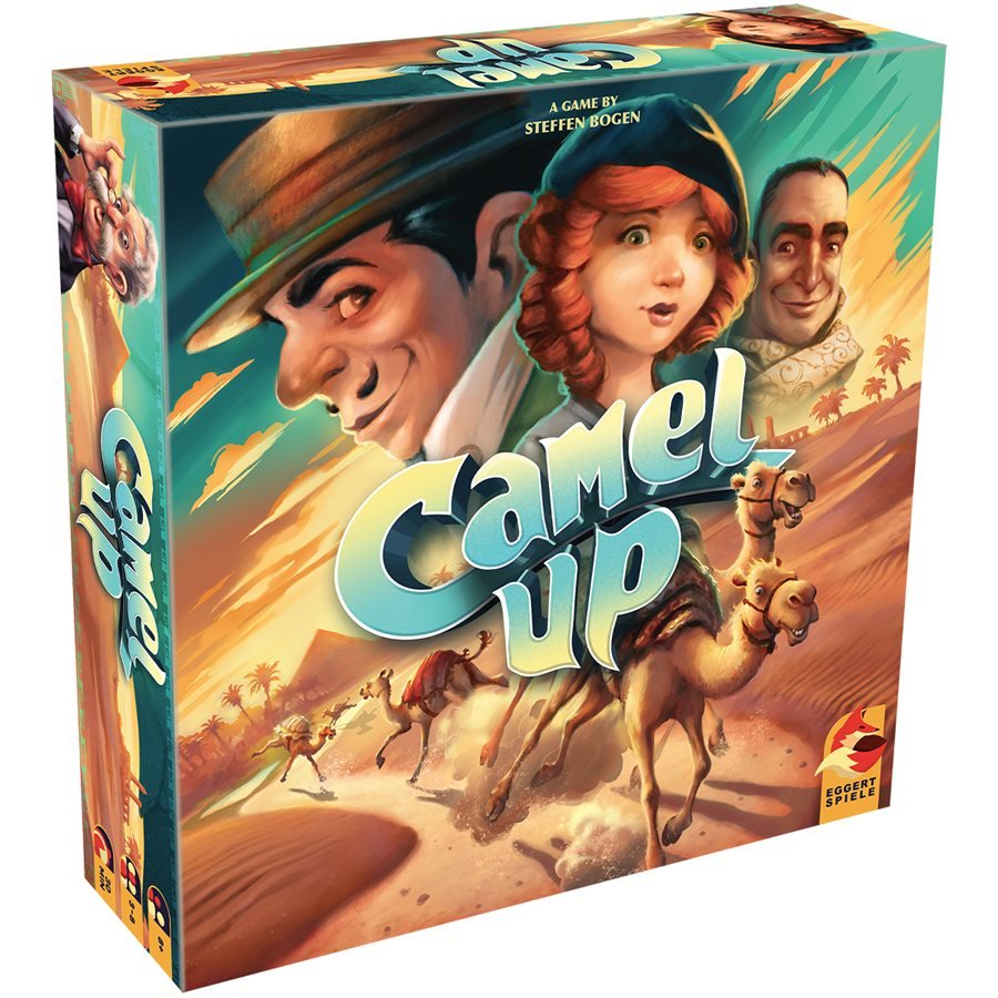 Camel Up Board Game (Second Edition) - WiredVillage Games - Plan B Games