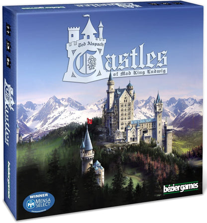 Castles of Mad King Ludwig Board Game - WiredVillage Games - Bezier Games
