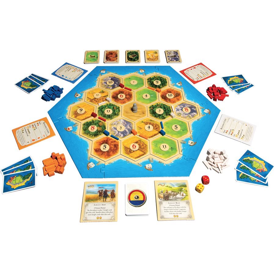 Catan Board Game (Base Game) - WiredVillage Games - Catan Studio