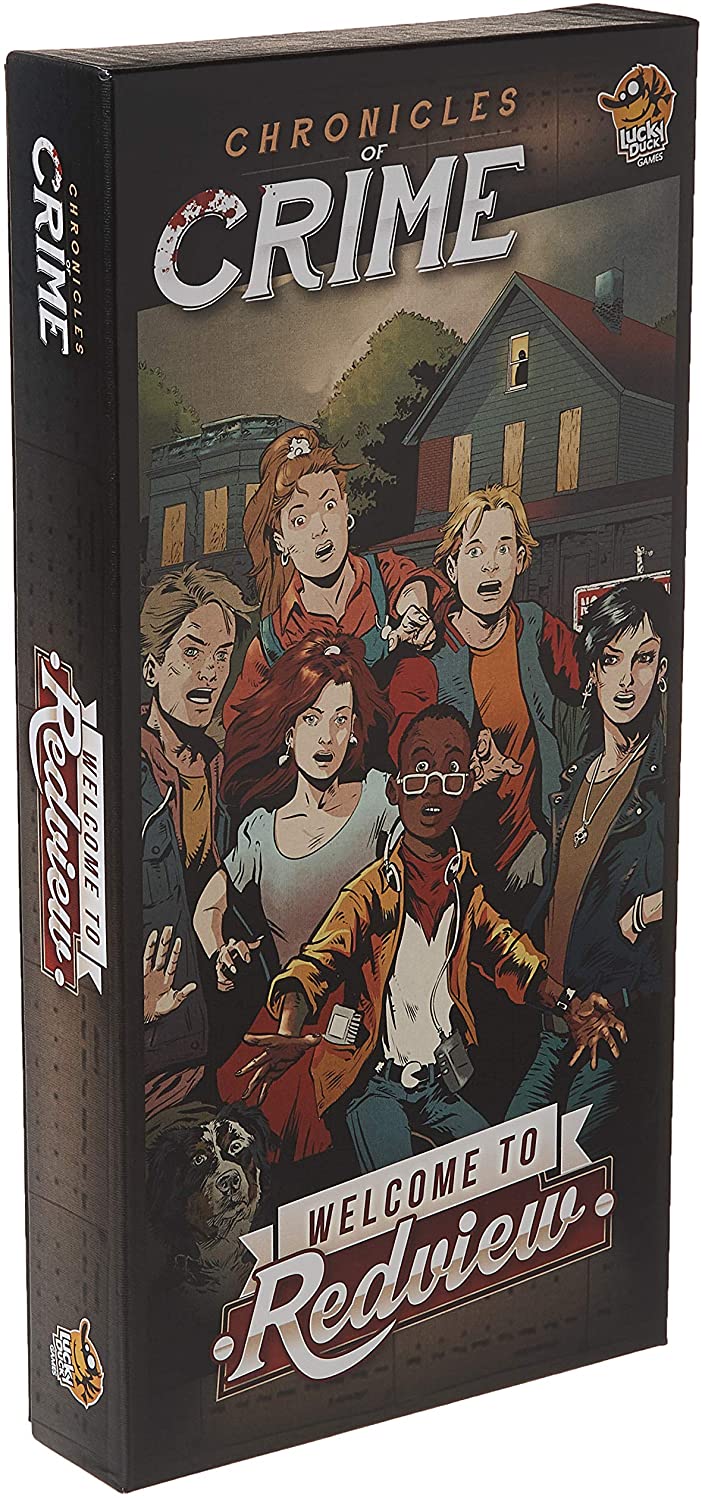 Chronicles of Crime Welcome to Redview - WiredVillage Games - Lucky Duck Games