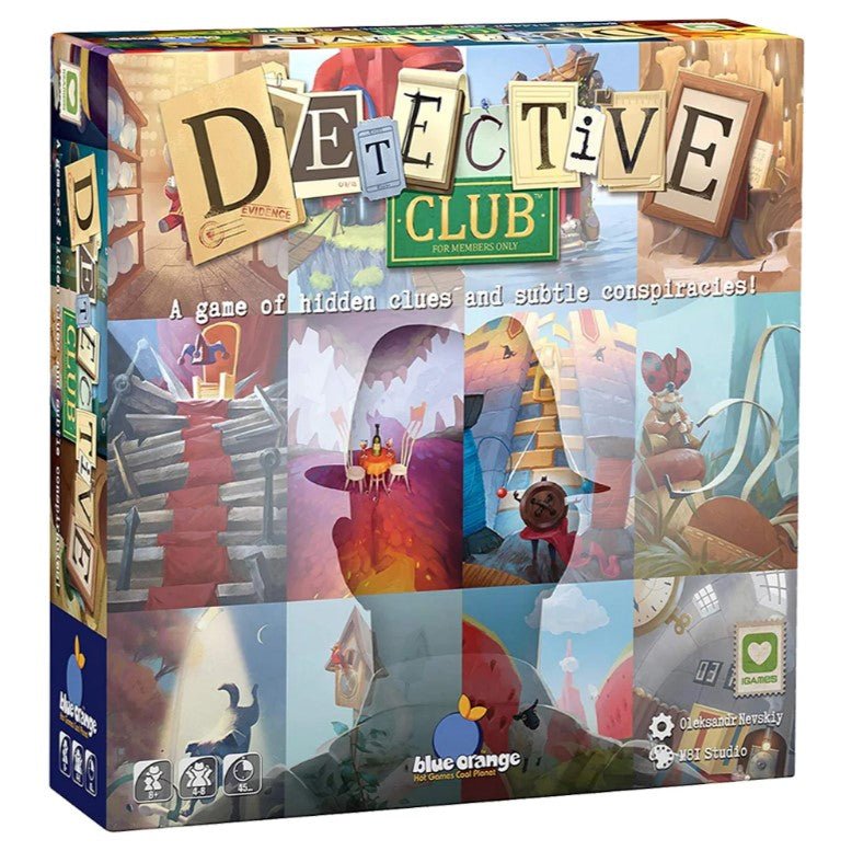 Detective Club - WiredVillage Games - Blue Orange