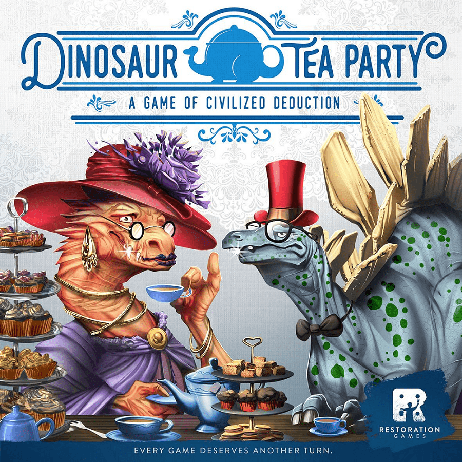 DINOSAUR TEA PARTY - WiredVillage Games - Restoration Games