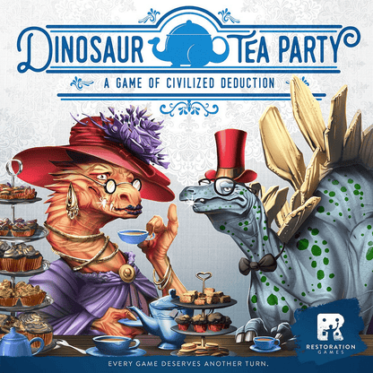 DINOSAUR TEA PARTY - WiredVillage Games - Restoration Games