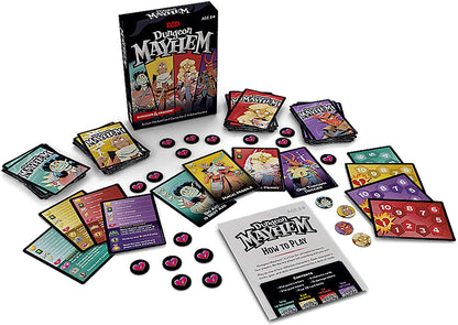 DUNGEONS & DRAGONS Dungeon Mayhem Card Game - WiredVillage Games - Wizards of the Coast