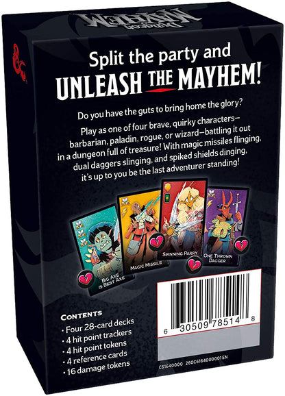 DUNGEONS & DRAGONS Dungeon Mayhem Card Game - WiredVillage Games - Wizards of the Coast