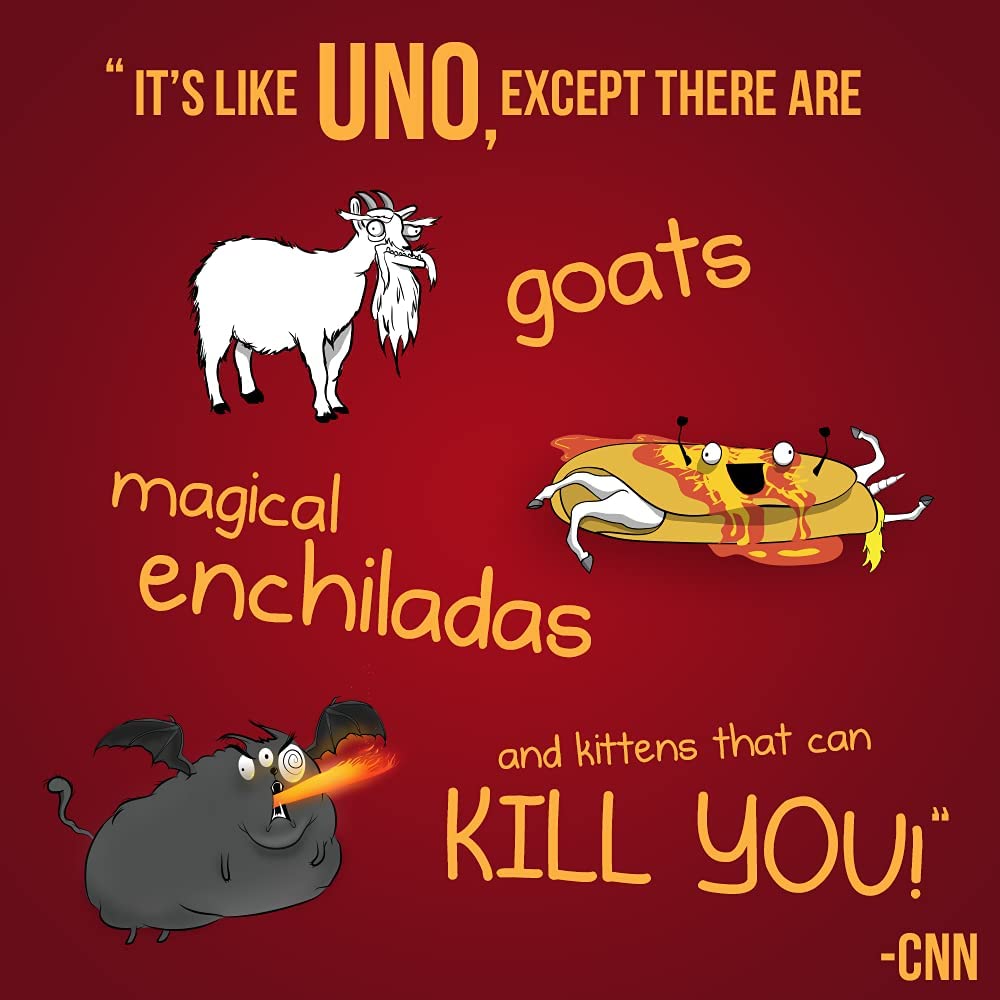 Exploding Kittens Board Game - WiredVillage Games - Exploding Kittens