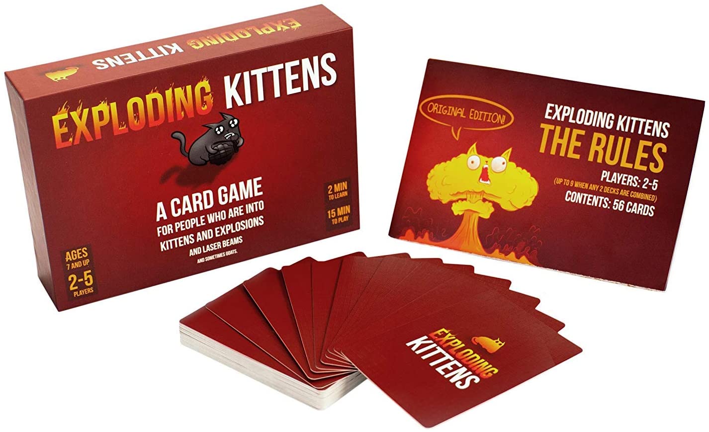 Exploding Kittens Board Game - WiredVillage Games - Exploding Kittens