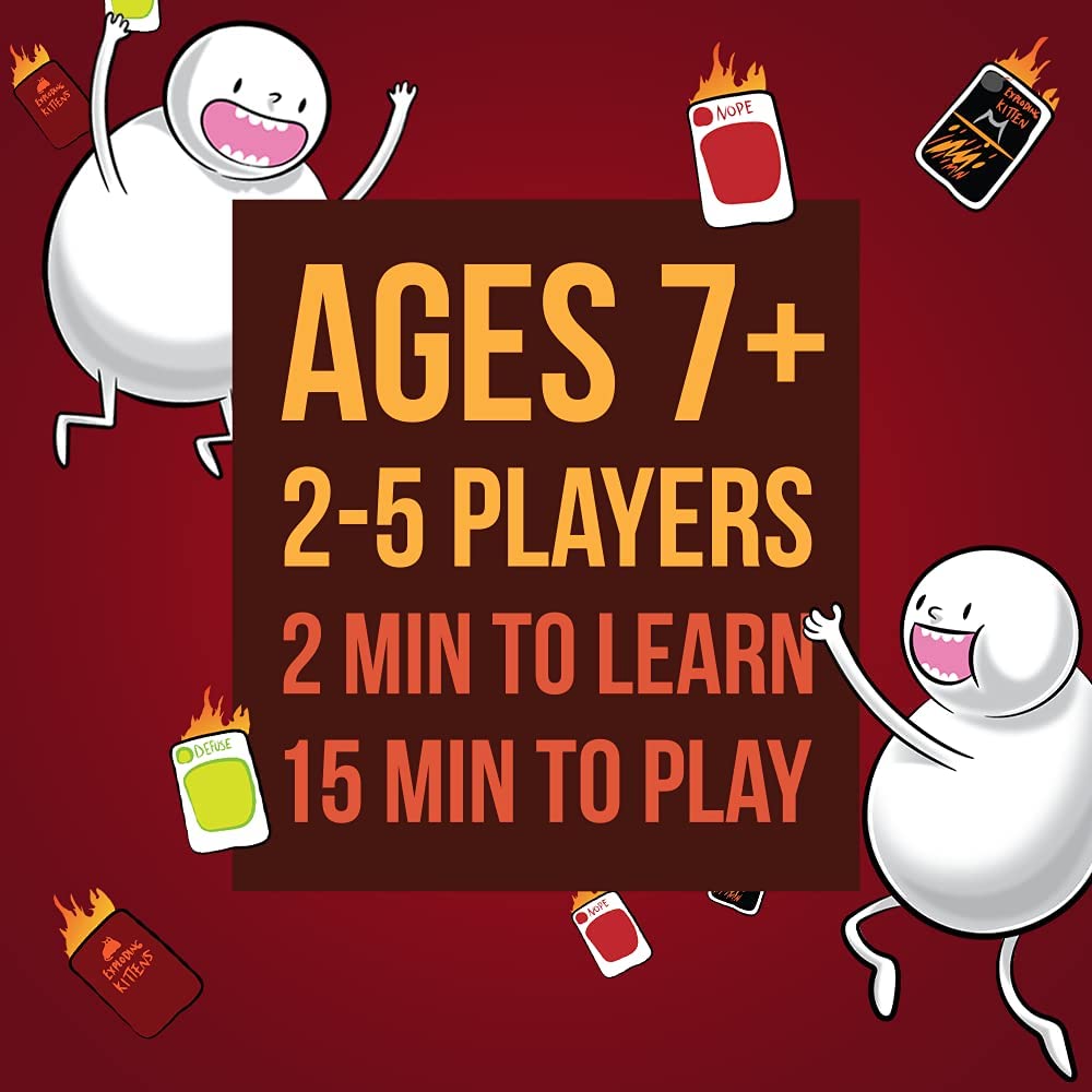 Exploding Kittens Board Game - WiredVillage Games - Exploding Kittens