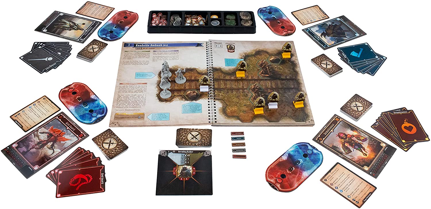 GLOOMHAVEN : Jaws of The Lion Board Game - WiredVillage Games - Cephalofair Games