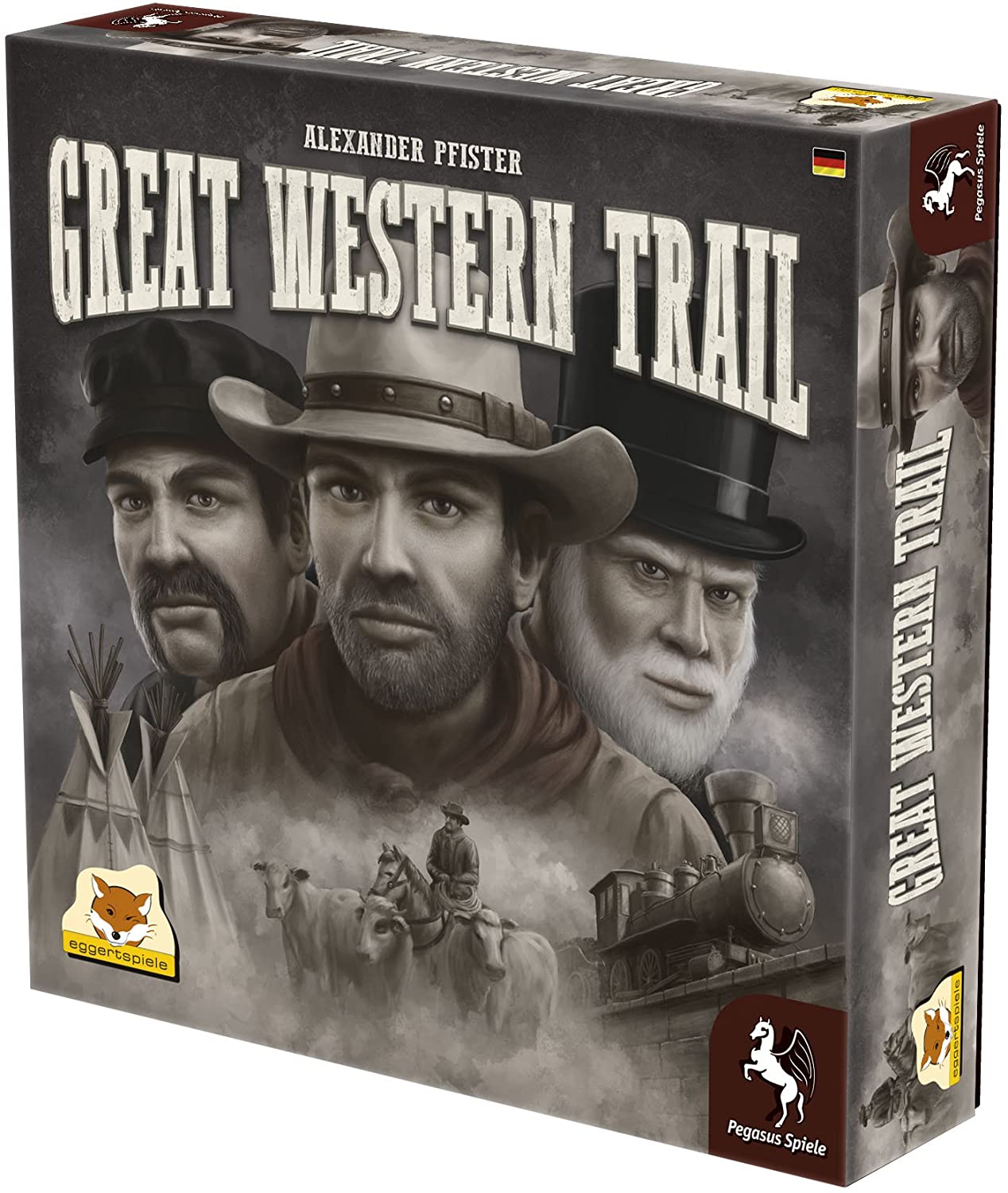 Great Western Trail Board Game - WiredVillage Games - Plan B Games