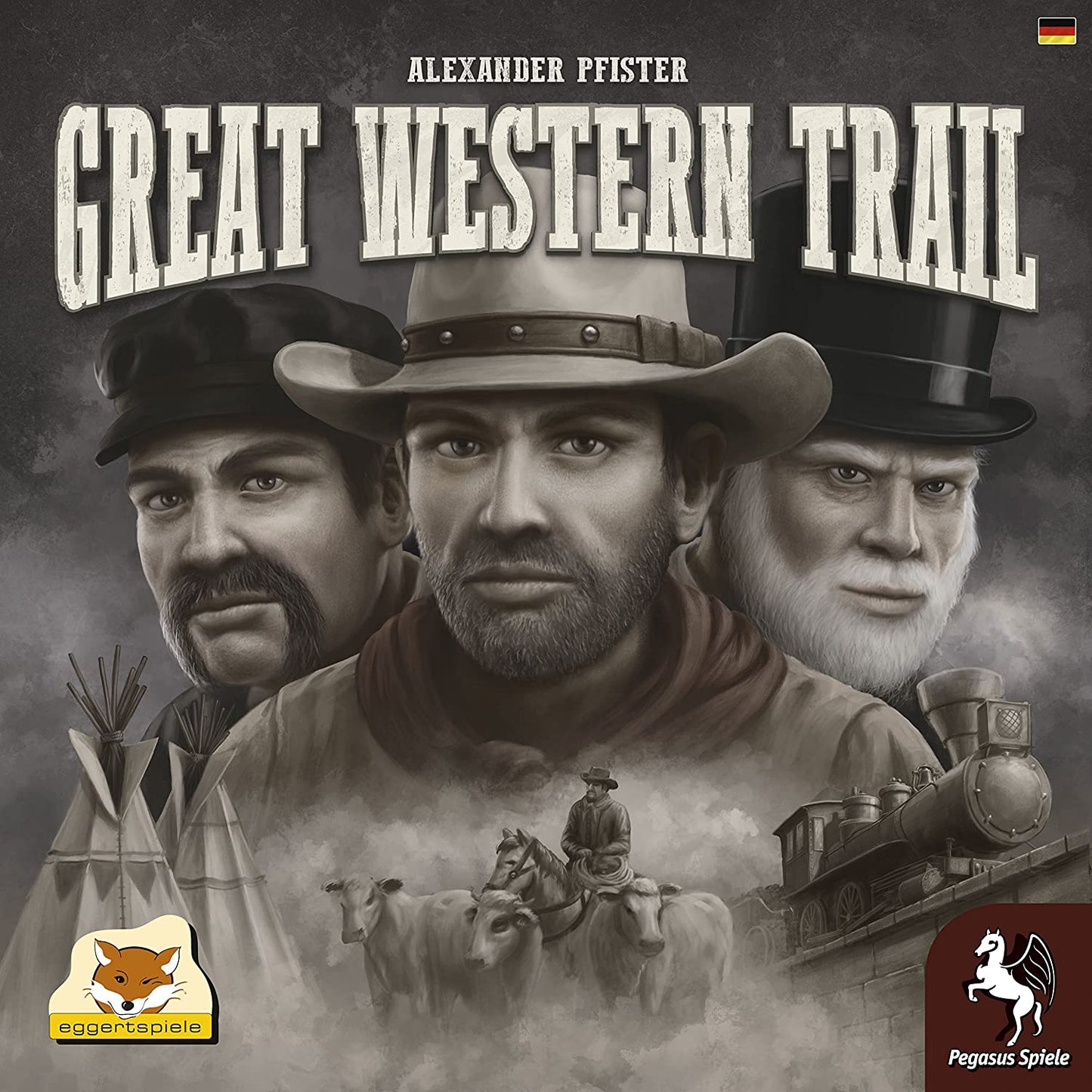 Great Western Trail Board Game - WiredVillage Games - Plan B Games
