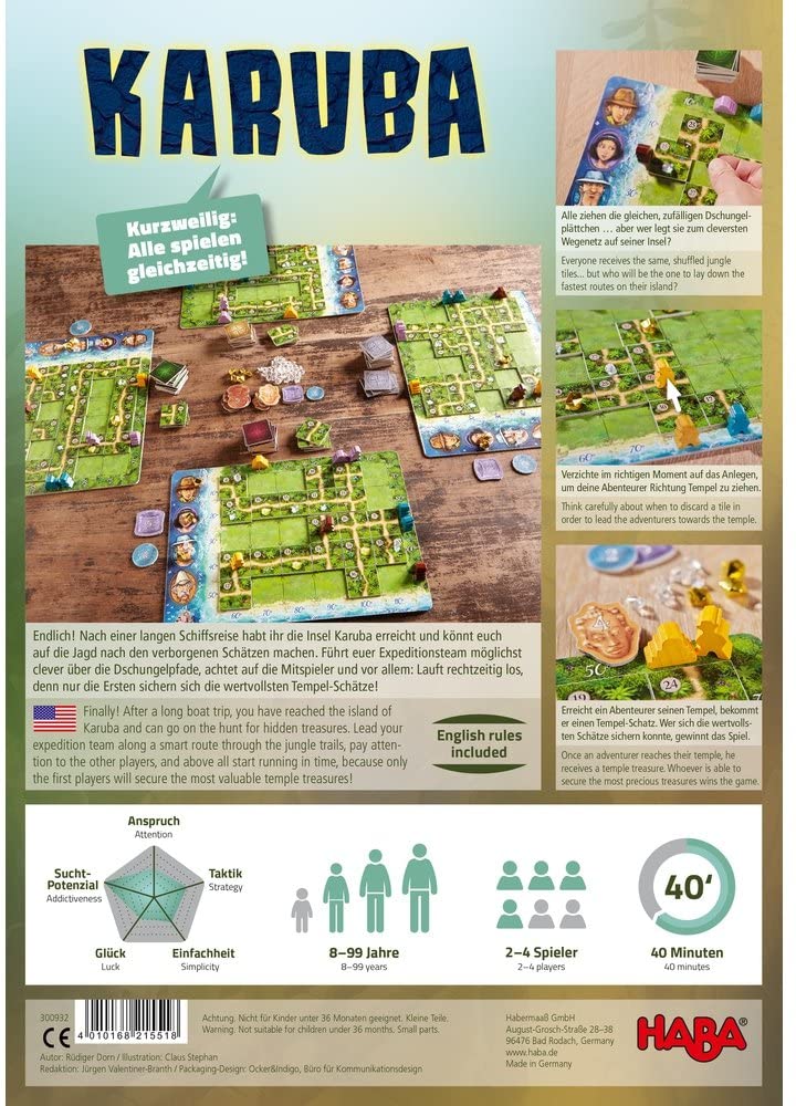 Karuba - WiredVillage Games - HABA