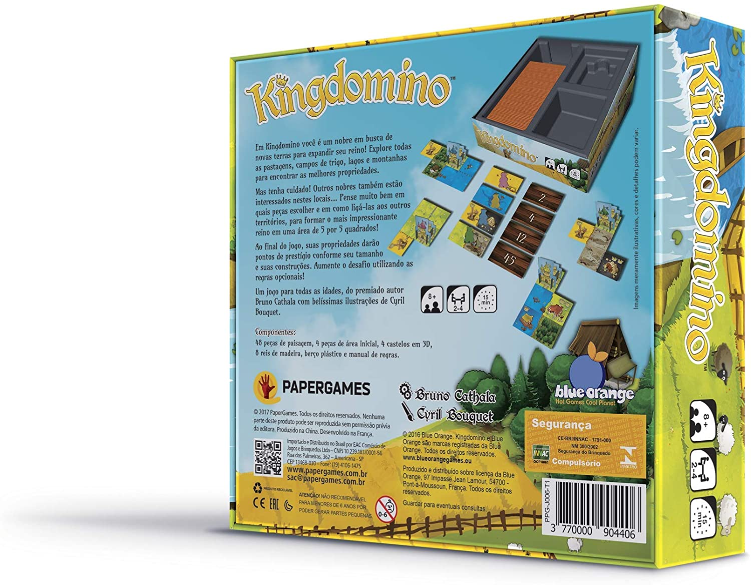 Kingdomino Board Game - WiredVillage Games - Blue Orange