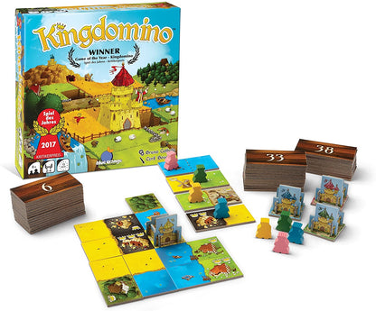 Kingdomino Board Game - WiredVillage Games - Blue Orange