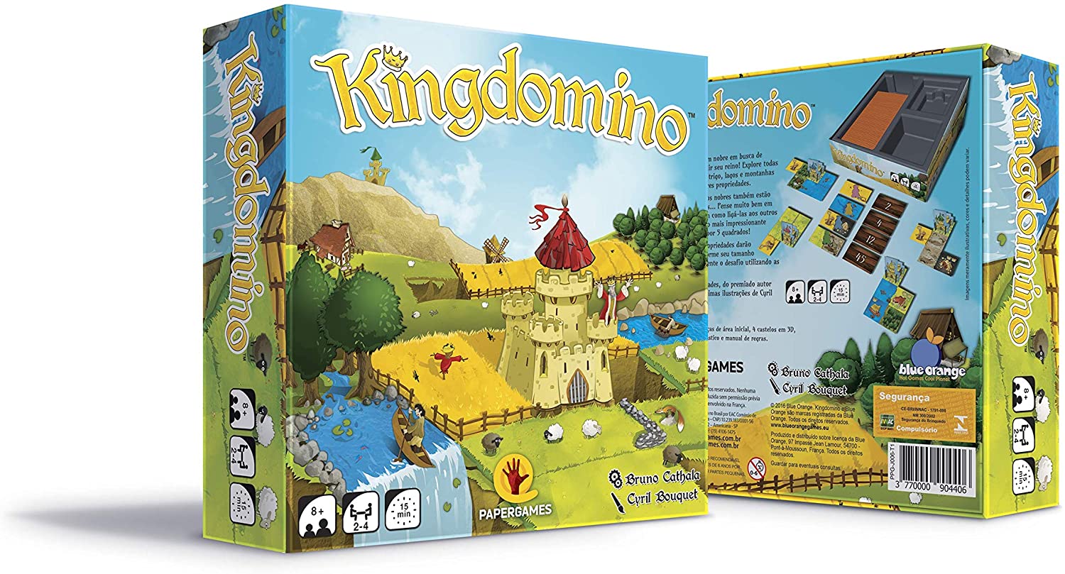Kingdomino Board Game - WiredVillage Games - Blue Orange