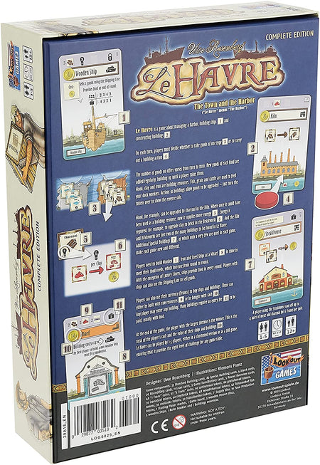 Le Havre Board Game - WiredVillage Games - Lookout Games