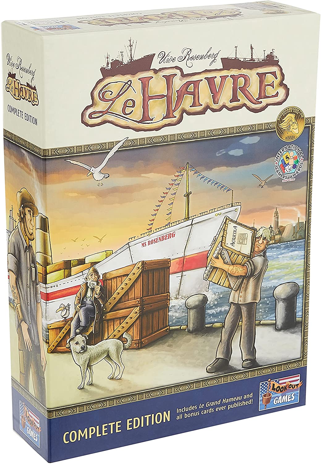 Le Havre Board Game - WiredVillage Games - Lookout Games