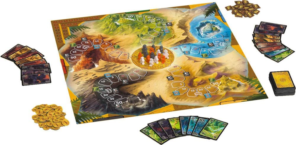 Lost Cities The Board Game - WiredVillage Games - Thames & Kosmos