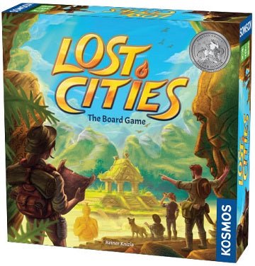 Lost Cities The Board Game - WiredVillage Games - Thames & Kosmos