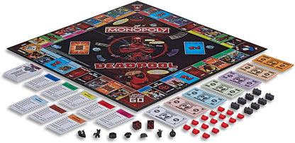 MONOPOLY Marvel Deadpool Collector's Edition Board Game - WiredVillage Games - Monopoly