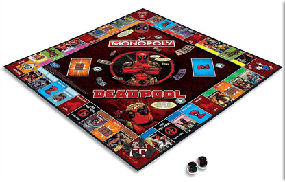 MONOPOLY Marvel Deadpool Collector's Edition Board Game - WiredVillage Games - Monopoly