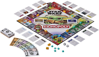 MONOPOLY Star Wars The Mandalorian The Child Edition Board Game - WiredVillage Games - Monopoly