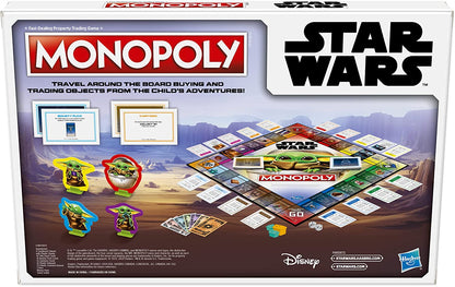 MONOPOLY Star Wars The Mandalorian The Child Edition Board Game - WiredVillage Games - Monopoly