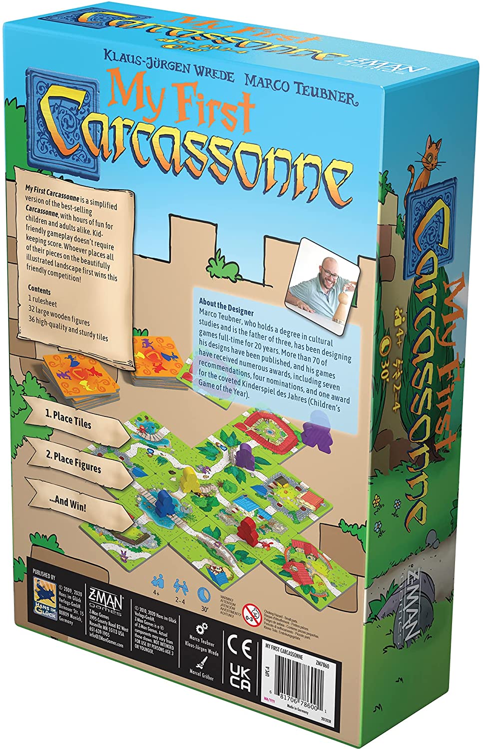 My First Carcassonne Board Game - WiredVillage Games - Z - Man Games