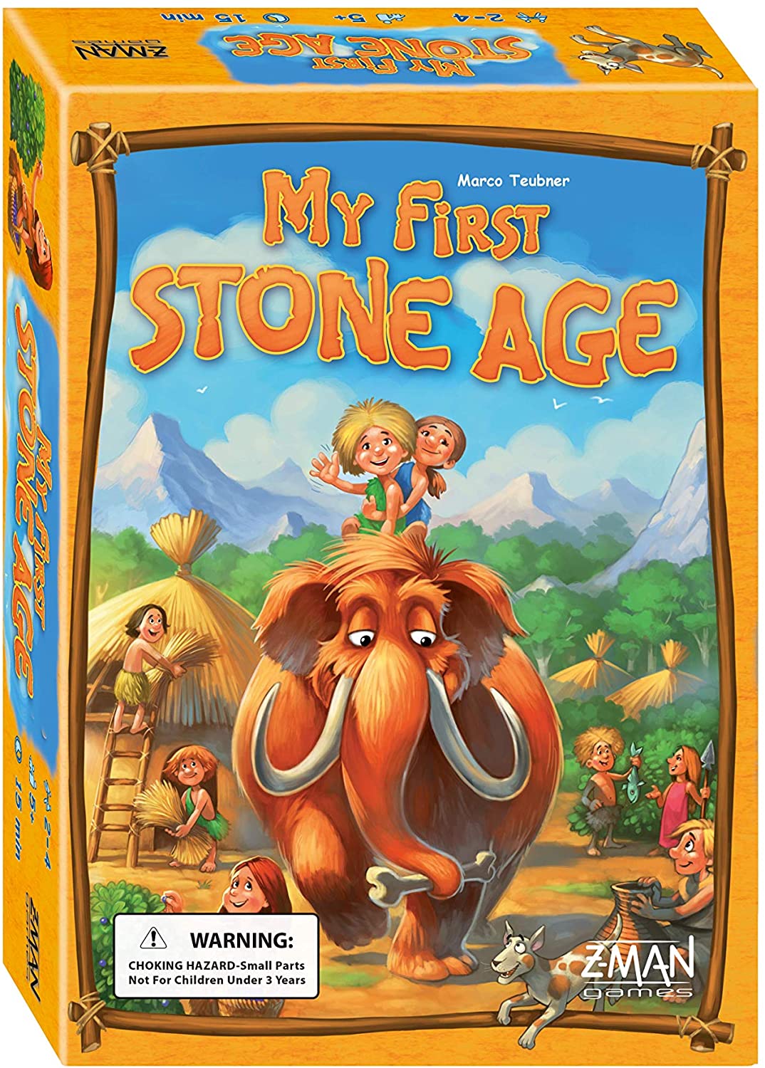 My First Stone Age Board Game - WiredVillage Games - Z - Man Games