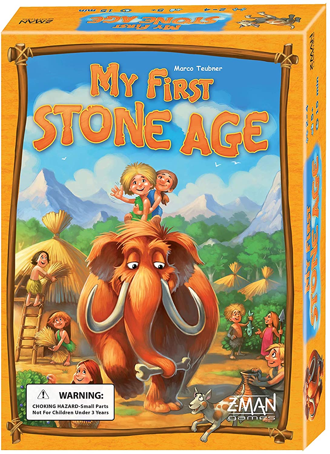 My First Stone Age Board Game - WiredVillage Games - Z - Man Games
