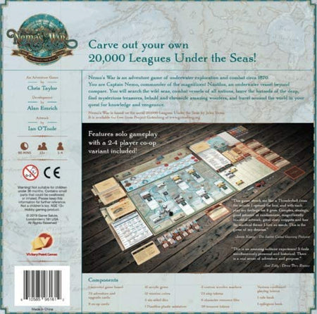 Nemos War Board Game (Second Edition) - WiredVillage Games - Game Salute
