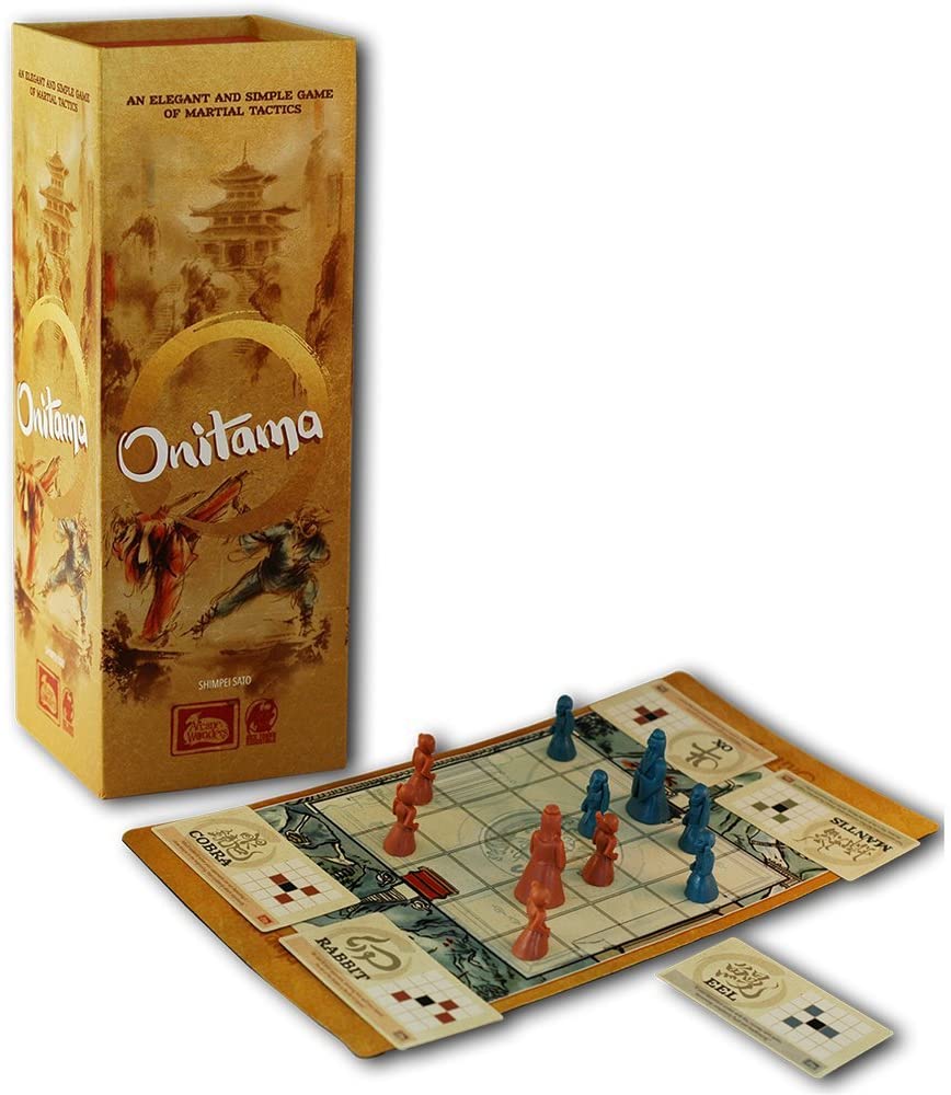 Onitama Board Game - WiredVillage Games - Arcane Wonders