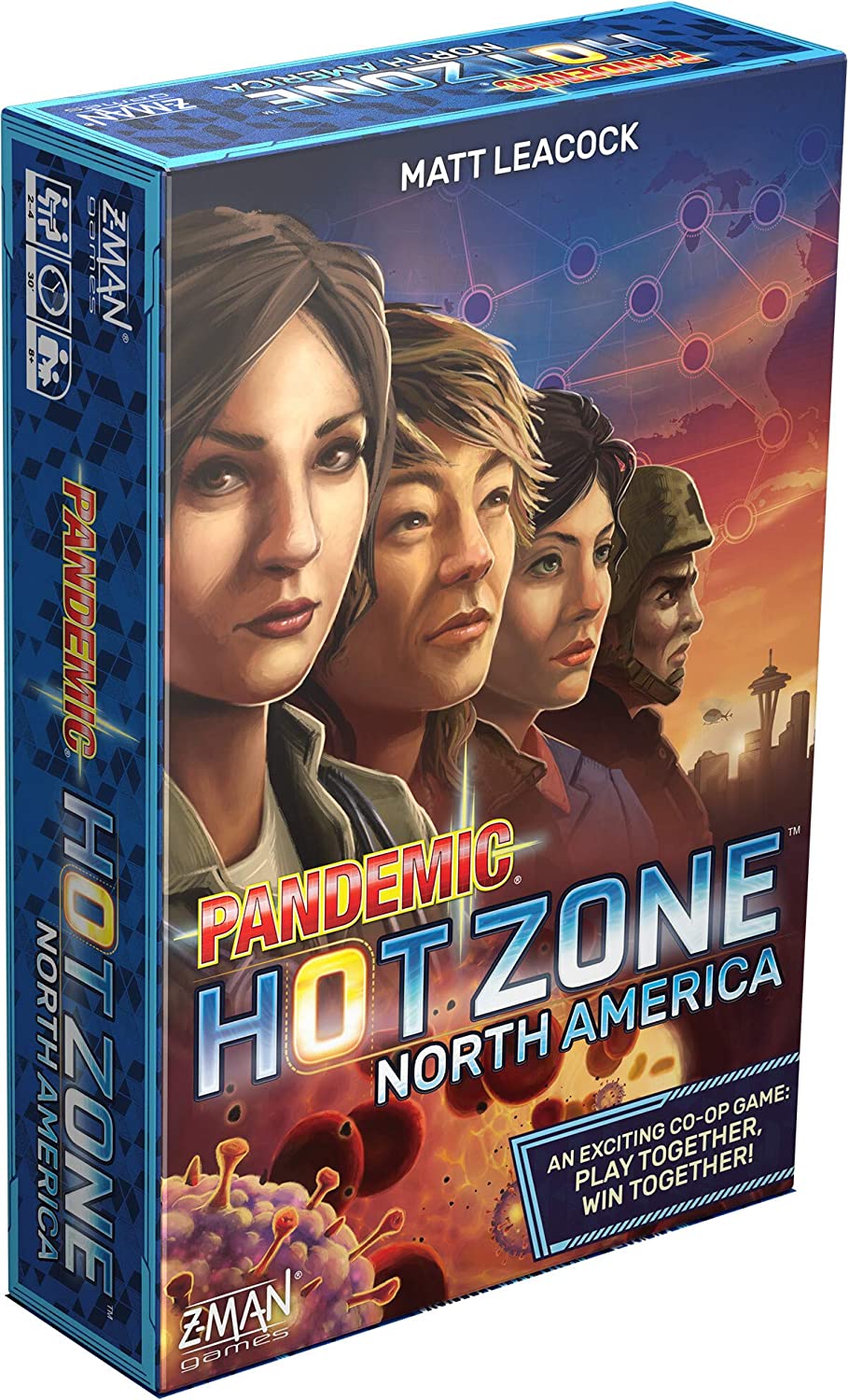 Pandemic Hot Zone North America - WiredVillage Games - Z - Man Games