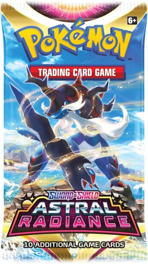 Pokémon: Sword & Shield Astral Radiance Single Booster Pack - WiredVillage Games - Wiredvillage Games