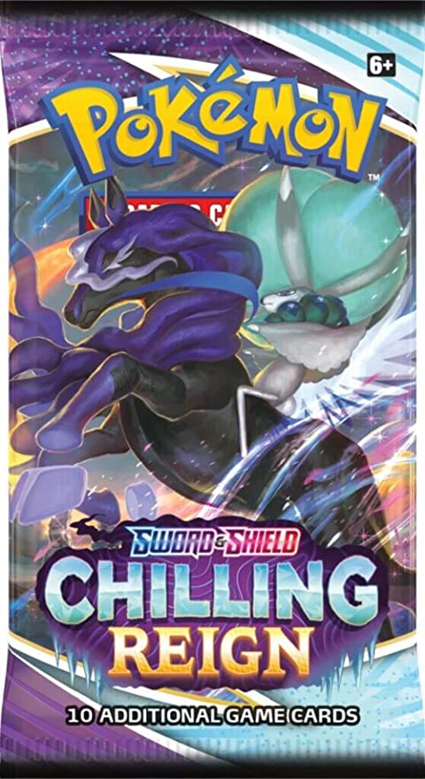 Pokémon: Sword & Shield Chilling Reign Booster Pack - WiredVillage Games - Wiredvillage Games