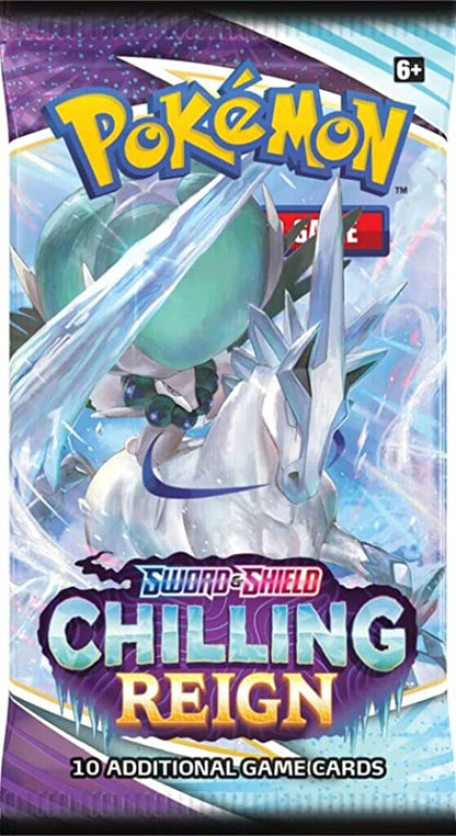 Pokémon: Sword & Shield Chilling Reign Booster Pack - WiredVillage Games - Wiredvillage Games