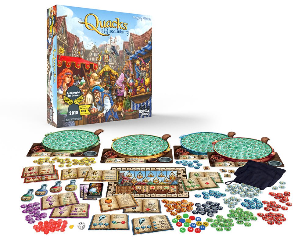 Quacks of Quedlinburg Board Game - WiredVillage Games - North Star Games