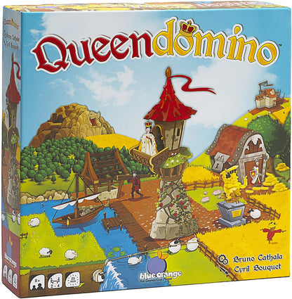 Queendomino Board Game - WiredVillage Games - Blue Orange