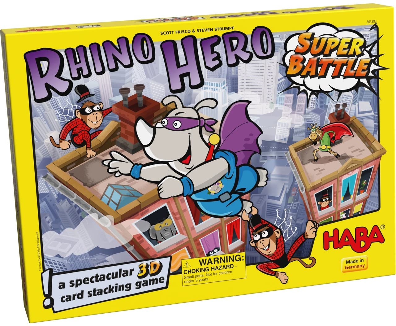 Rhino Hero Super Battle - WiredVillage Games - HABA