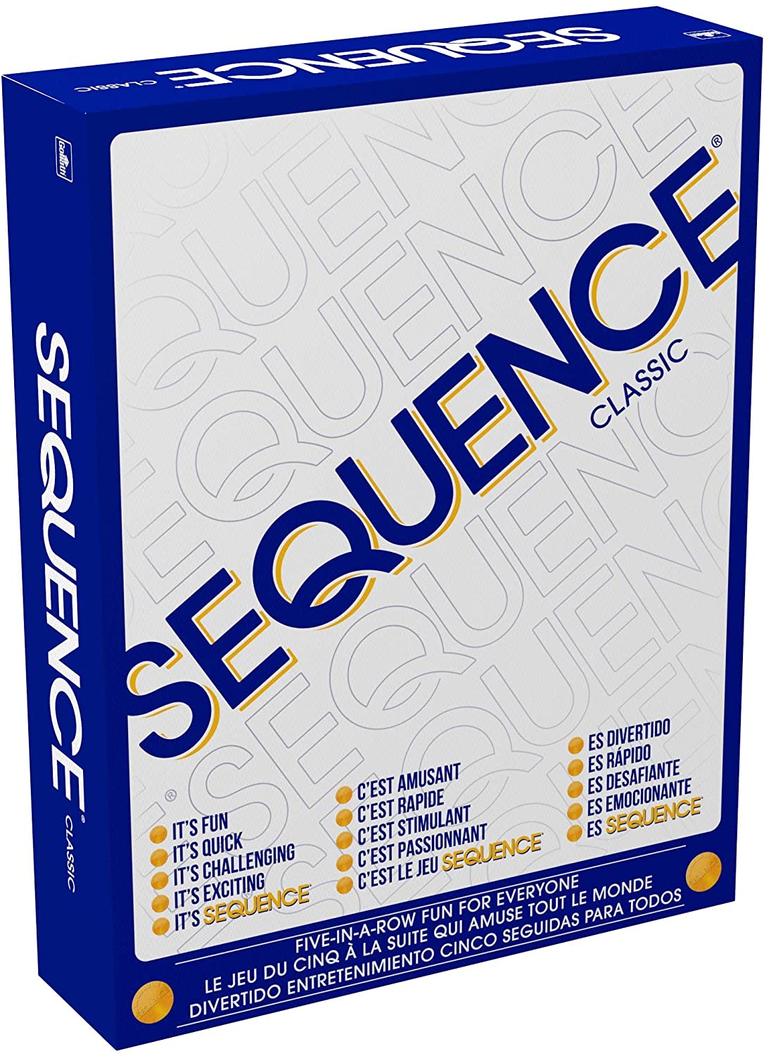 SEQUENCE Classic Trilingual Board Game - WiredVillage Games - Jax