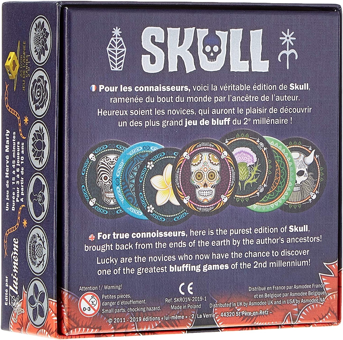 Skull Board Game - WiredVillage Games - Space Cowboys