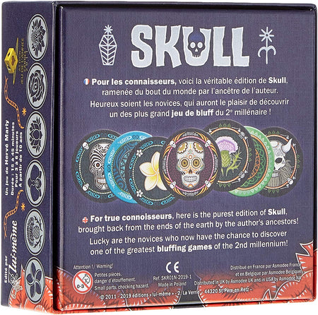 Skull Board Game - WiredVillage Games - Space Cowboys