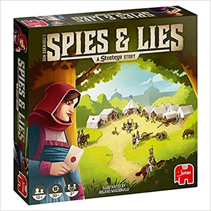 Spies & Lies: A Stratego Story - WiredVillage Games - GateOnGames