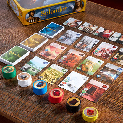 Splendor Board Game - WiredVillage Games - Space Cowboys